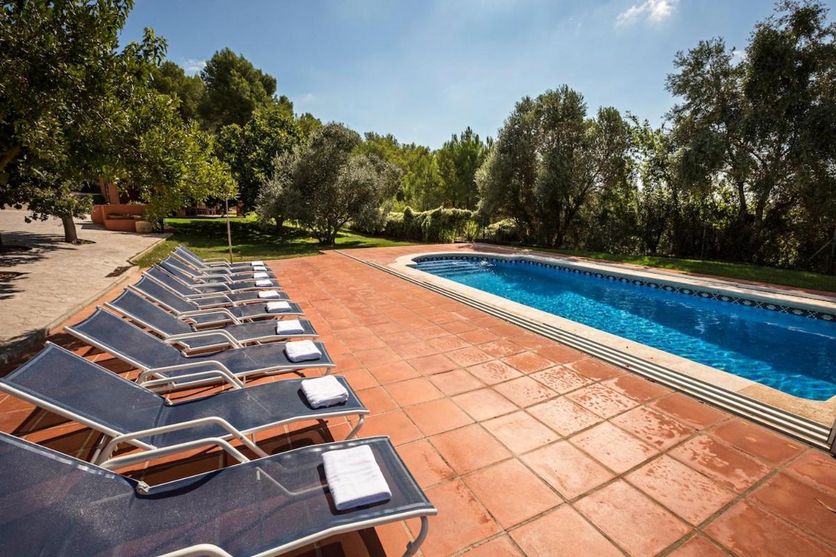 Catalunya Casas Country Chateau For 22 Persons - Close To Sitges! Les Masuques Exterior photo